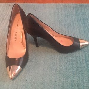 Chinese Laundry Gold and Black Heels